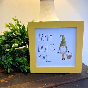 Rae Dunn Easter Sign